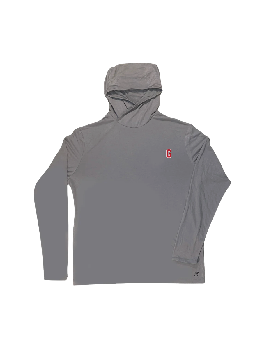 Peach State Pride | UGA®️ Block G Lightweight Performance Hoodie mens tripp