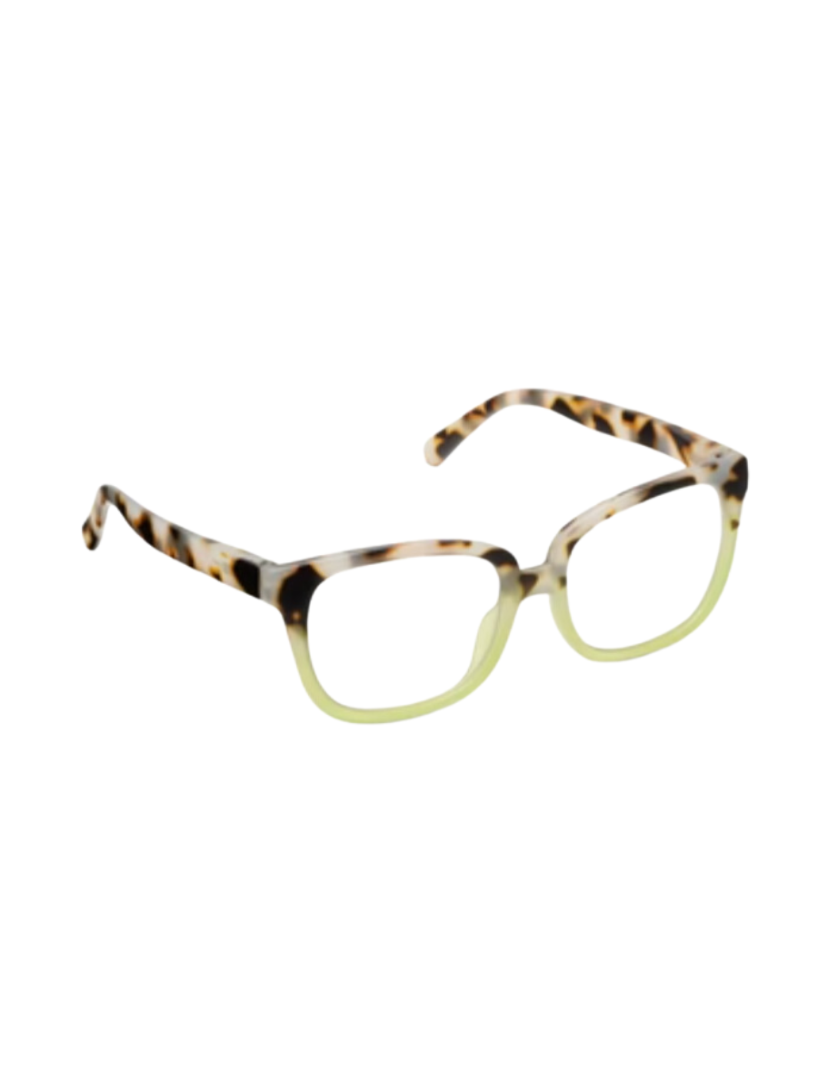 PEEPERS | Athens Blue Light Readers - Chai Tortoise/Matcha