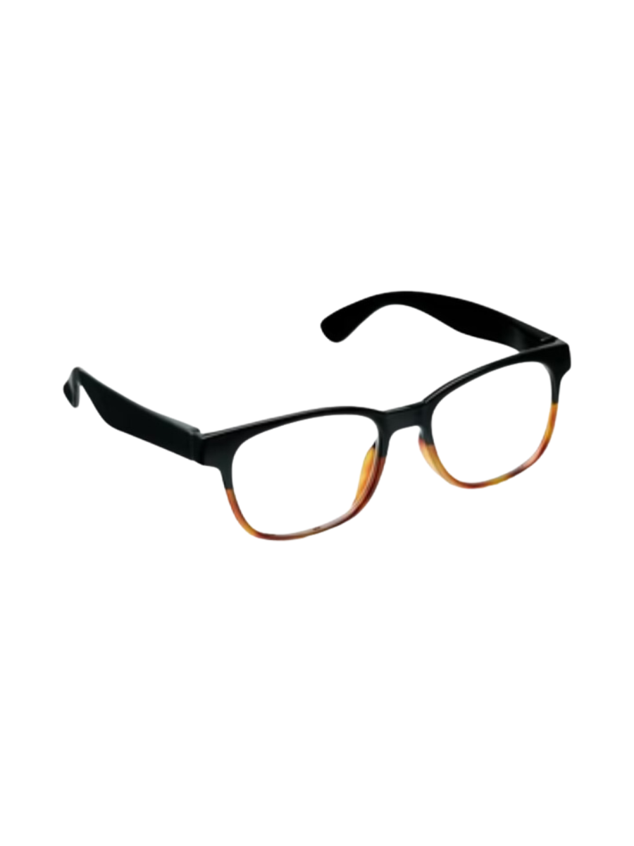 PEEPERS | Waverly Blue Light Readers - Black/Amber Tortoise