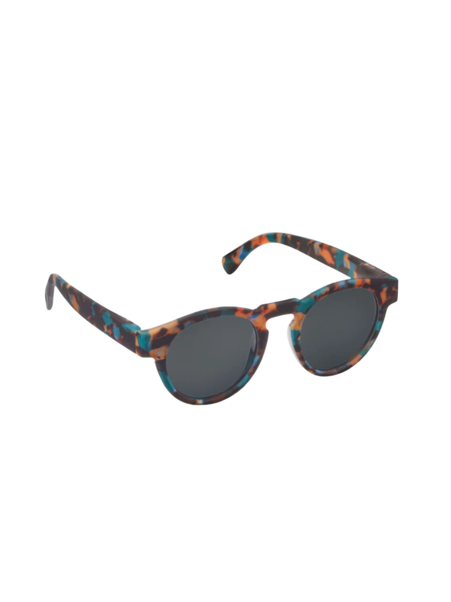 PEEPERS | Nantucket Sun Readers - Teal Botanico