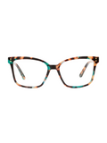 PEEPERS | Octavia Blue Light Readers - Teal Botanico