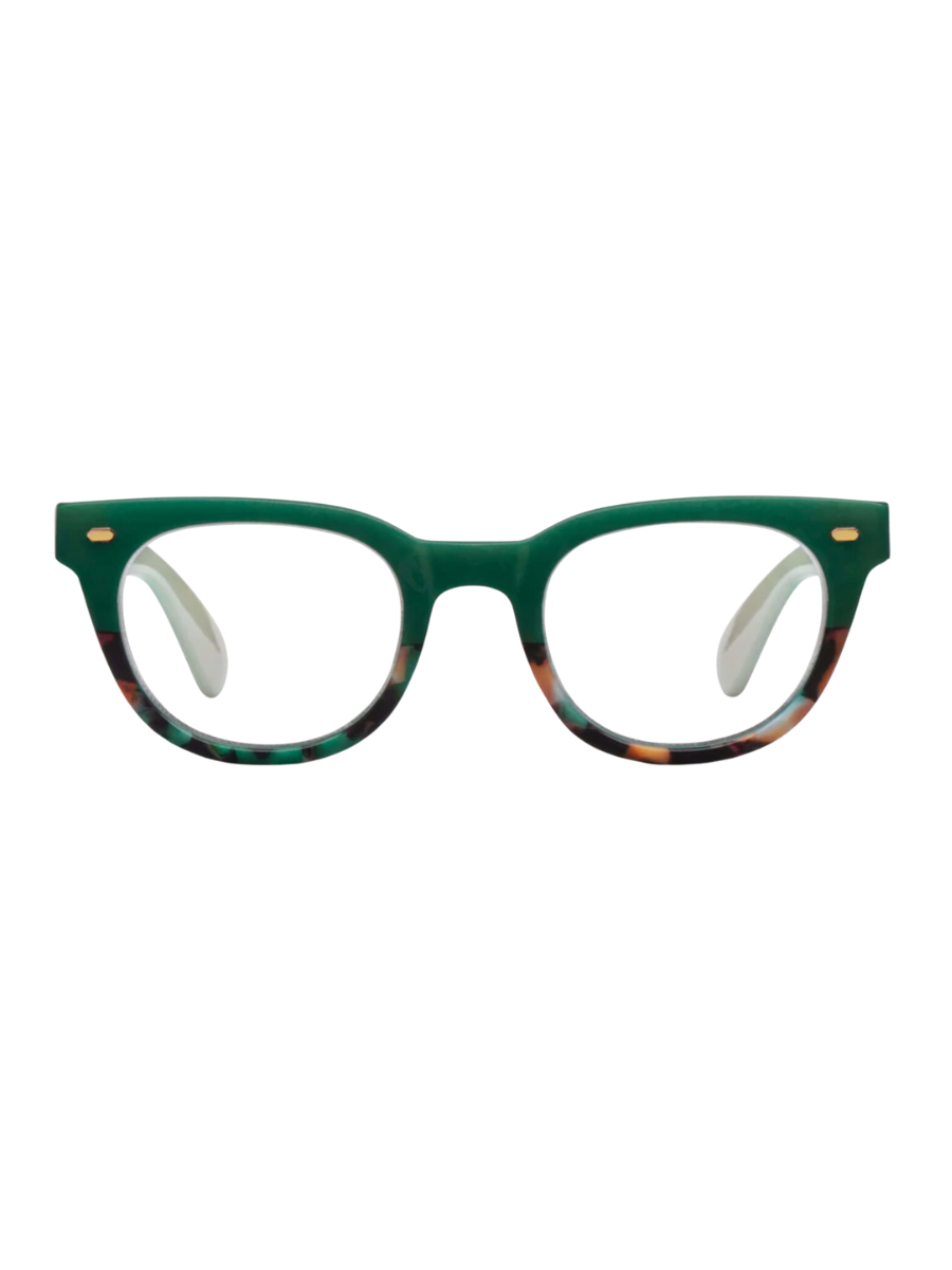 PEEPERS | Take It Easy Blue Light Readers - Teal/Teal Botanico