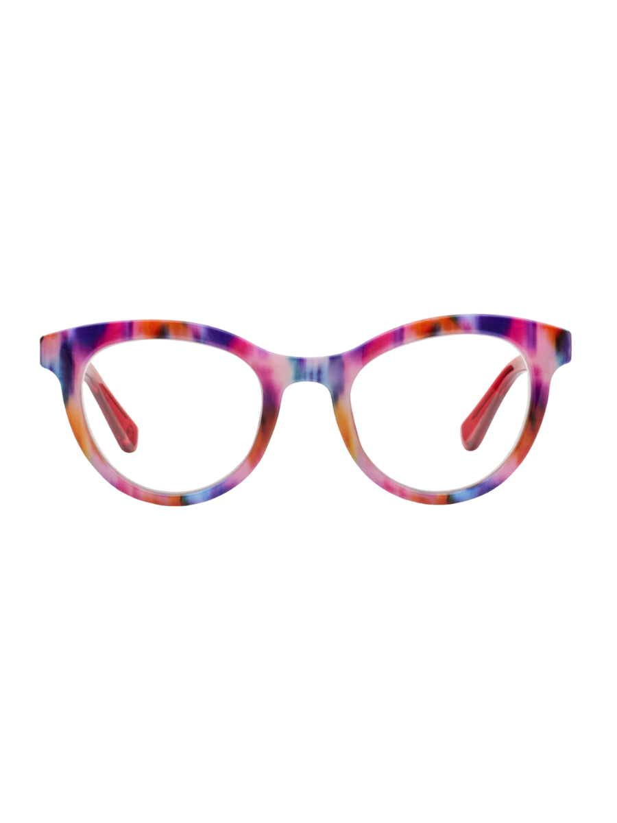 PEEPERS | Tribeca Blue Light Readers - Ikat/Red