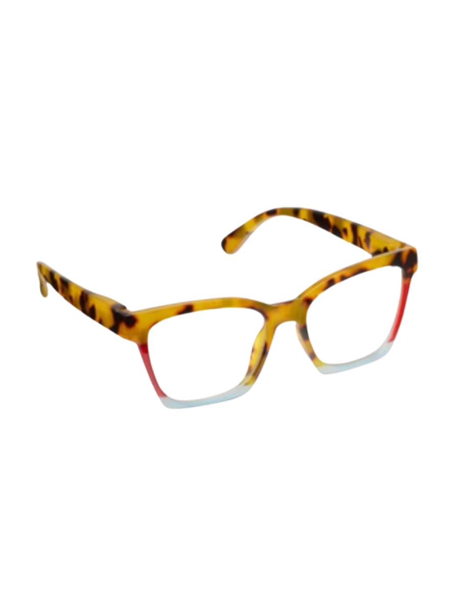 PEEPERS | Birdie Blue Light Readers - Tokyo Tortoise Colorblock