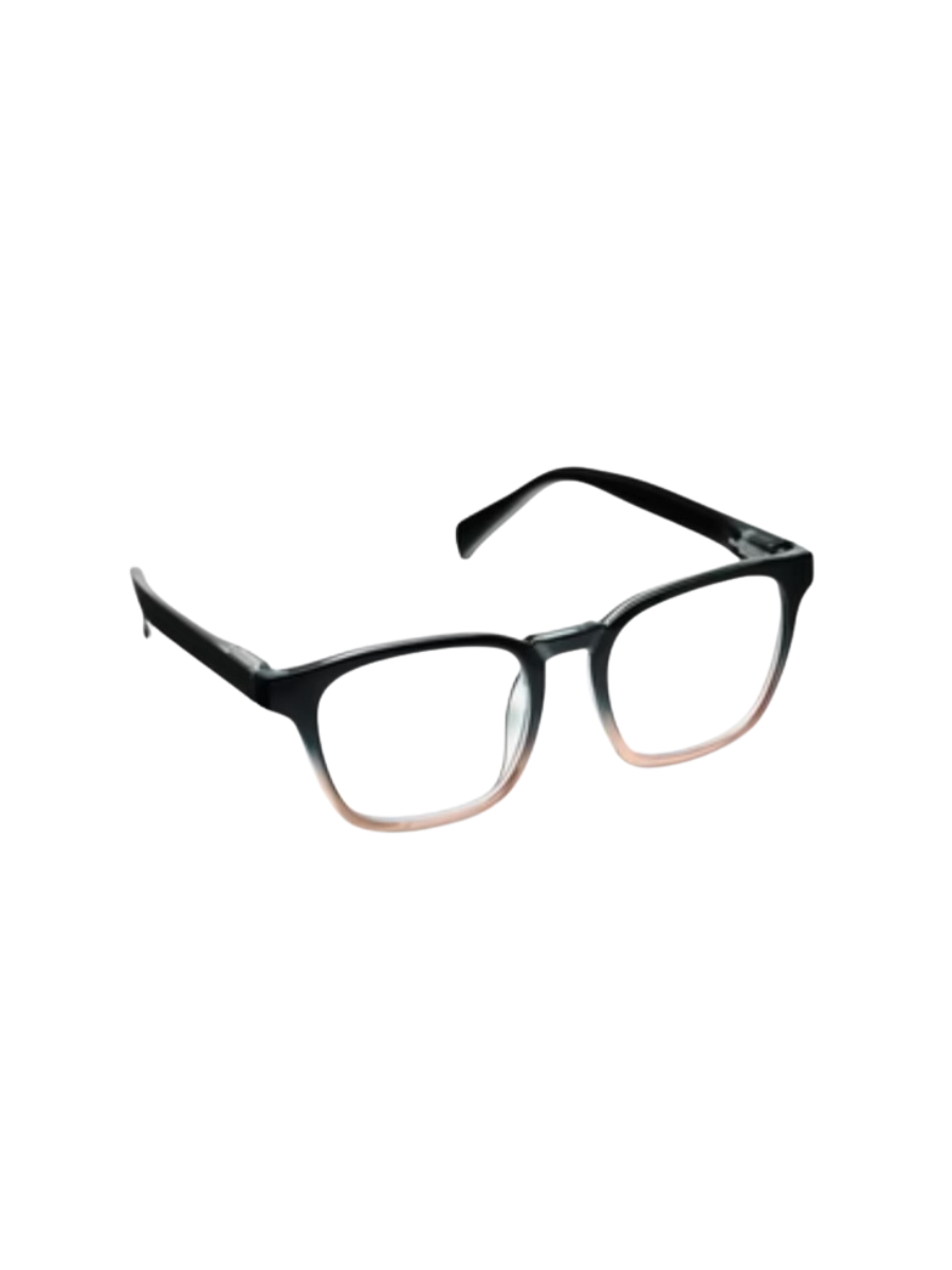 PEEPERS | Latte Blue Light Readers - Black/Taupe