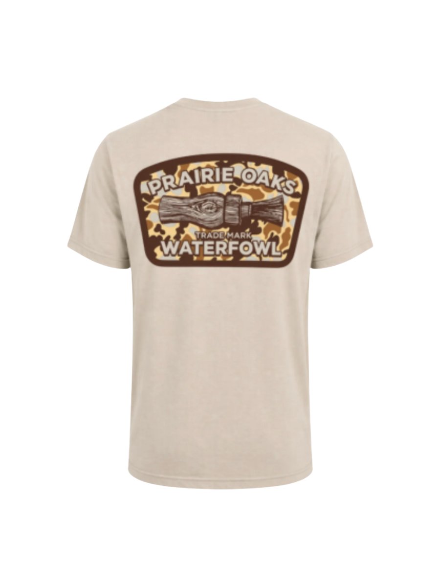 Prairie Oaks YOUTH Camo Duck Call Latte boy 