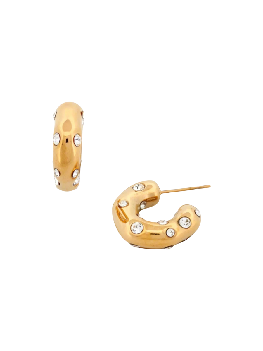 PRESSIE | Vivid Light Hoops - Gold