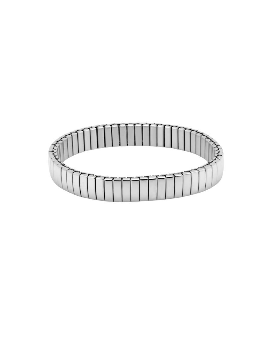 PRESSIE | Horizon Stretch Bracelet - Silver
