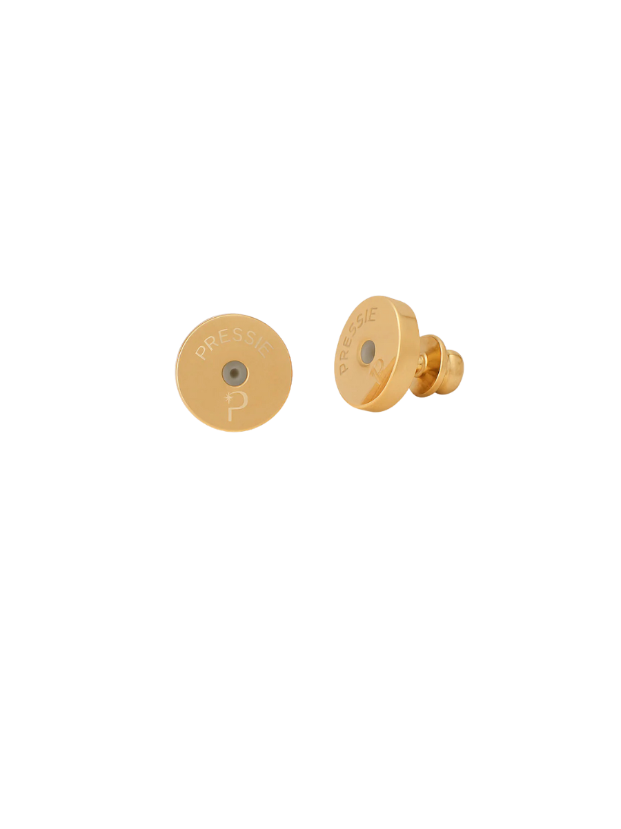 PRESSIE | Earring Backs - Gold