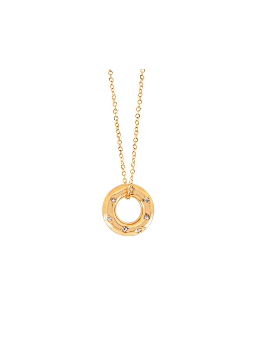 PRESSIE | Beacon Pendant Necklace - Gold