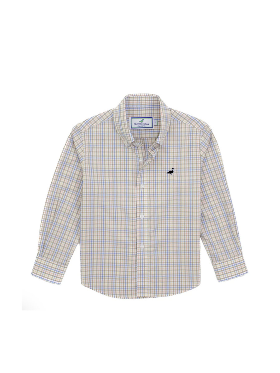 Properly Tied | YOUTH Seasonal Sportshirt - Bridgewater