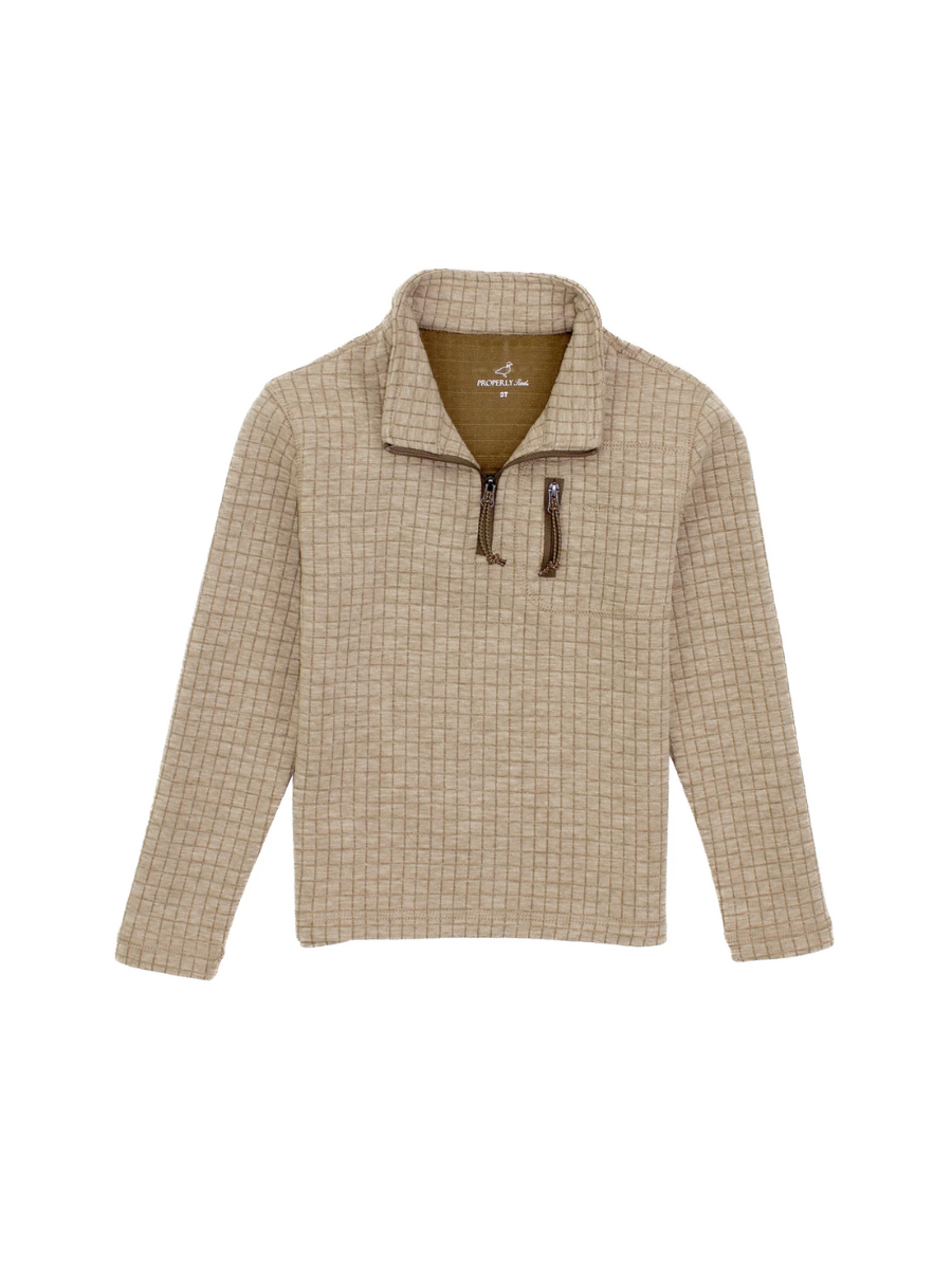 Properly Tied | Delta Pullover - White Oak
