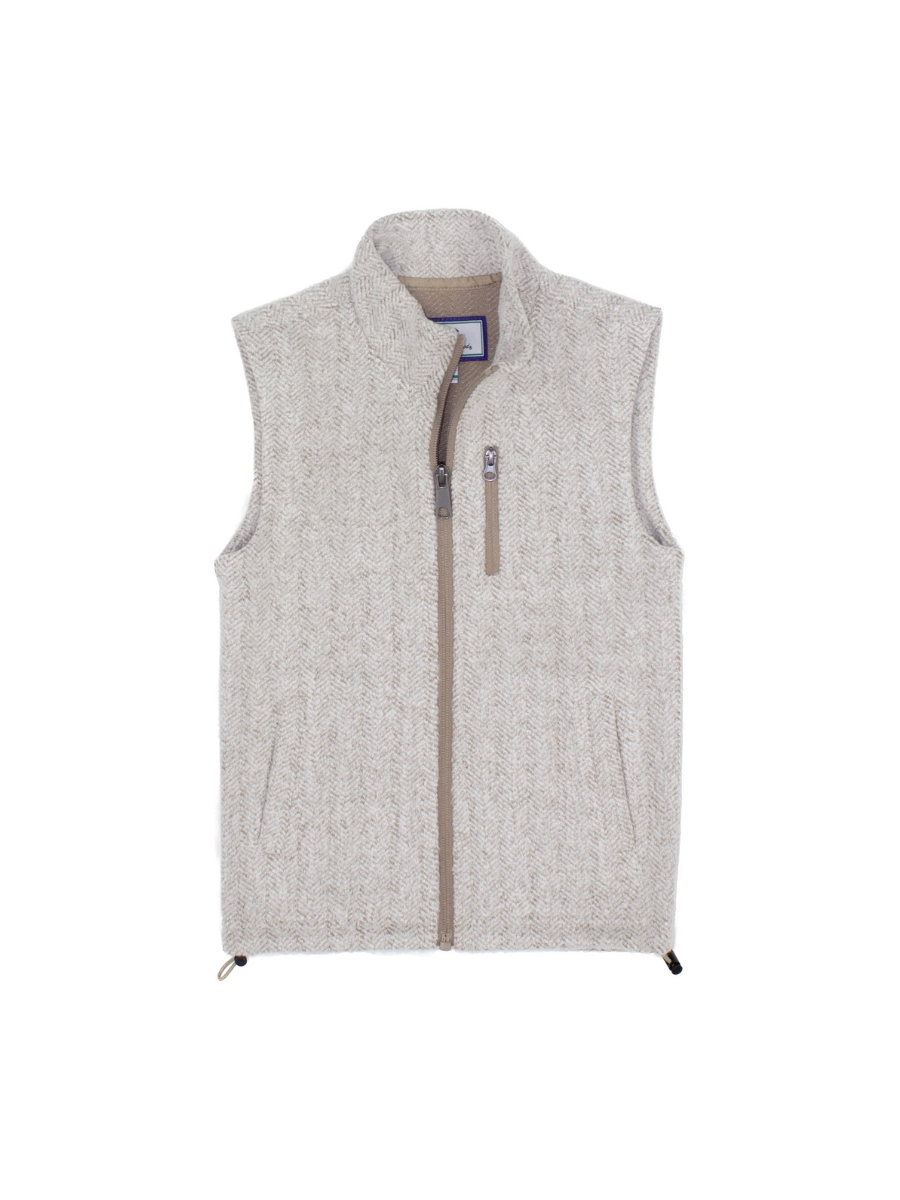 Properly Tied | YOUTH Upland Vest - Cream