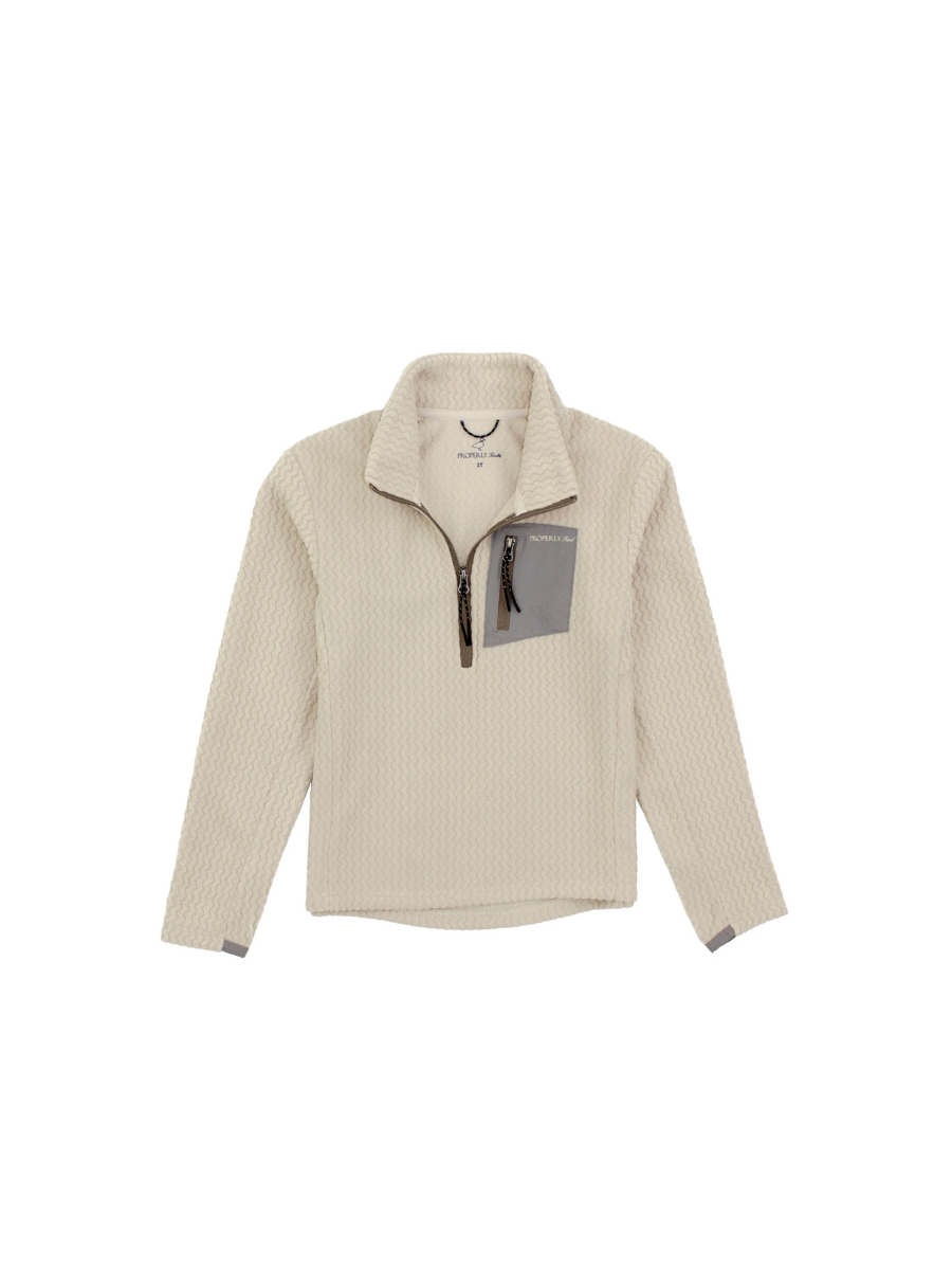 Properly Tied | YOUTH Yukon Pullover - White Oak