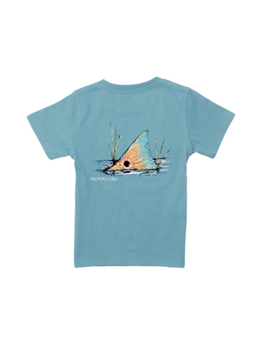 Properly Tied | YOUTH Redfish Tail Tee