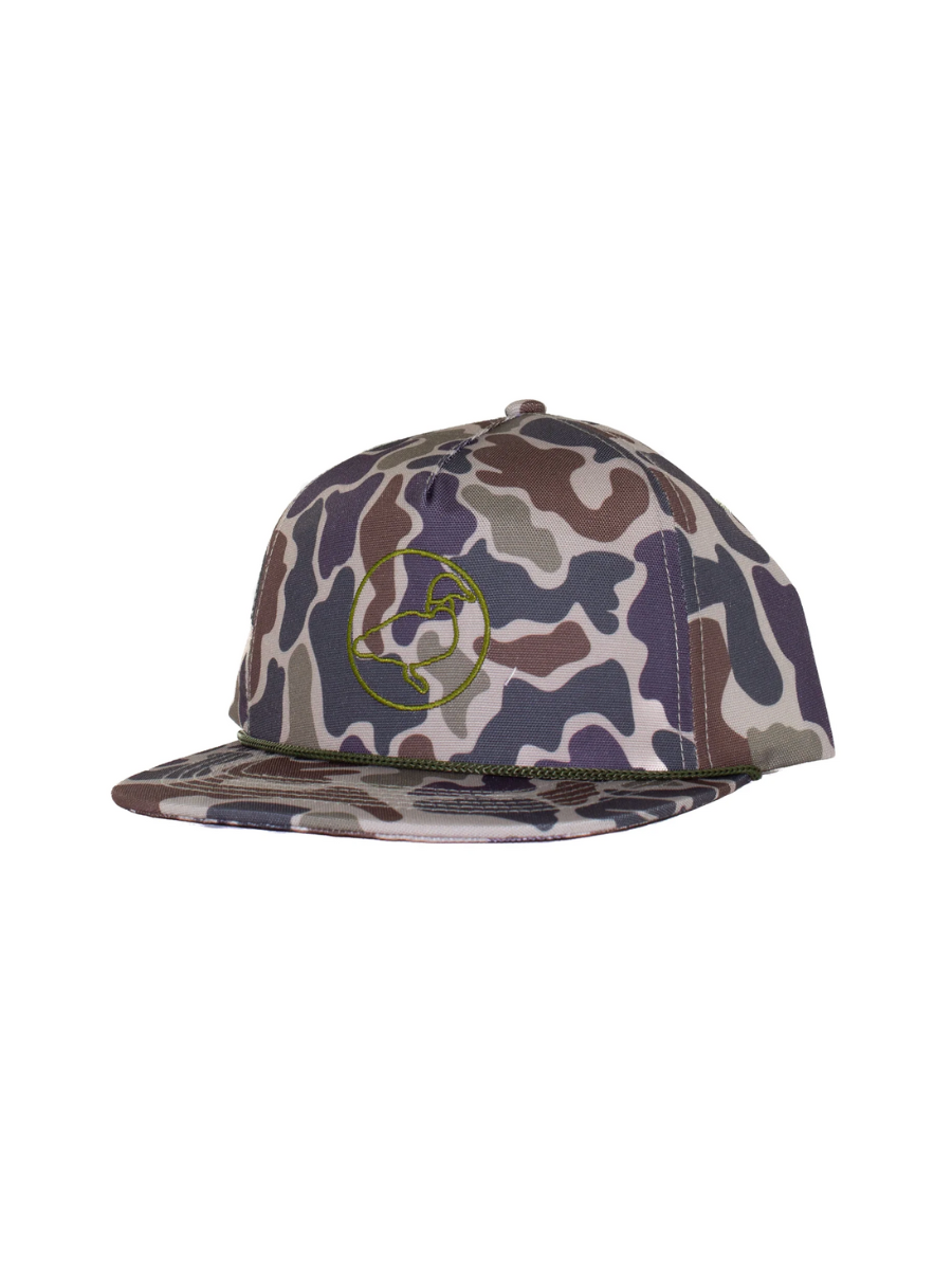 Properly Tied | Rope Hat - Vintage Camo