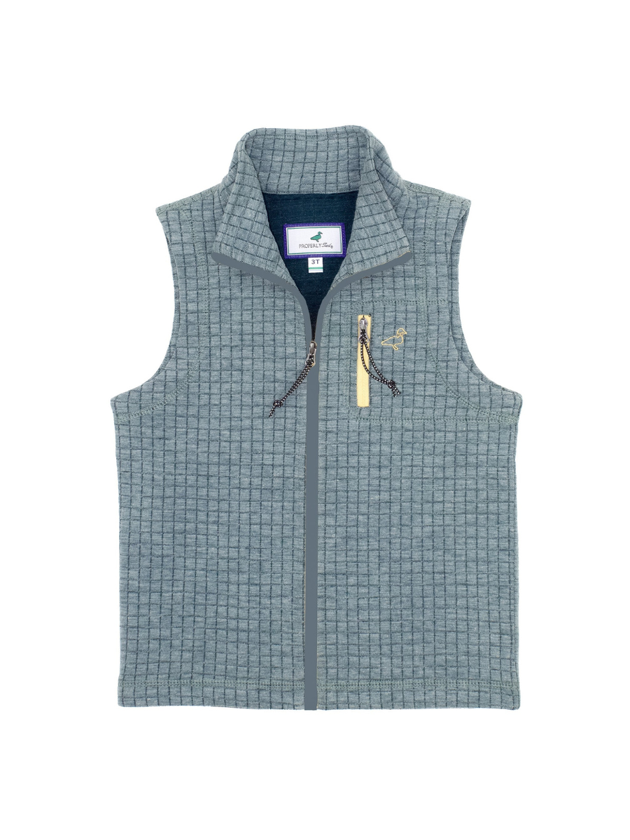 Properly Tied | YOUTH Delta Vest - Brush Green