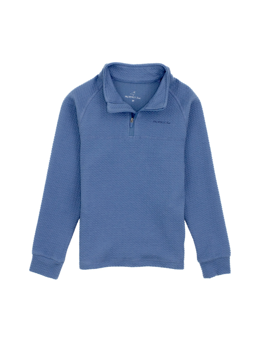 Properly Tied | Palmetto Pullover - Denim