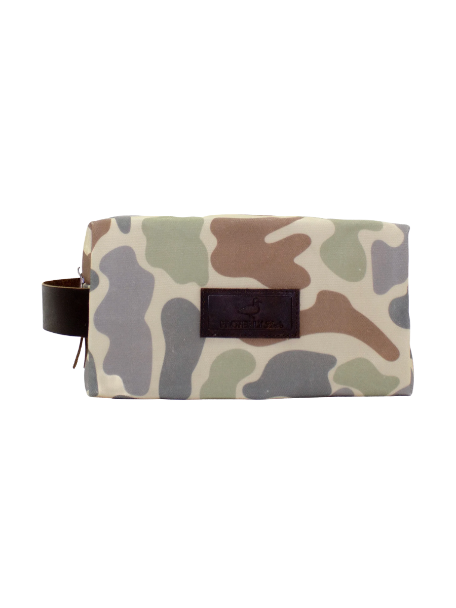 properly tied travel kit field camo mens toiletry bag tripp