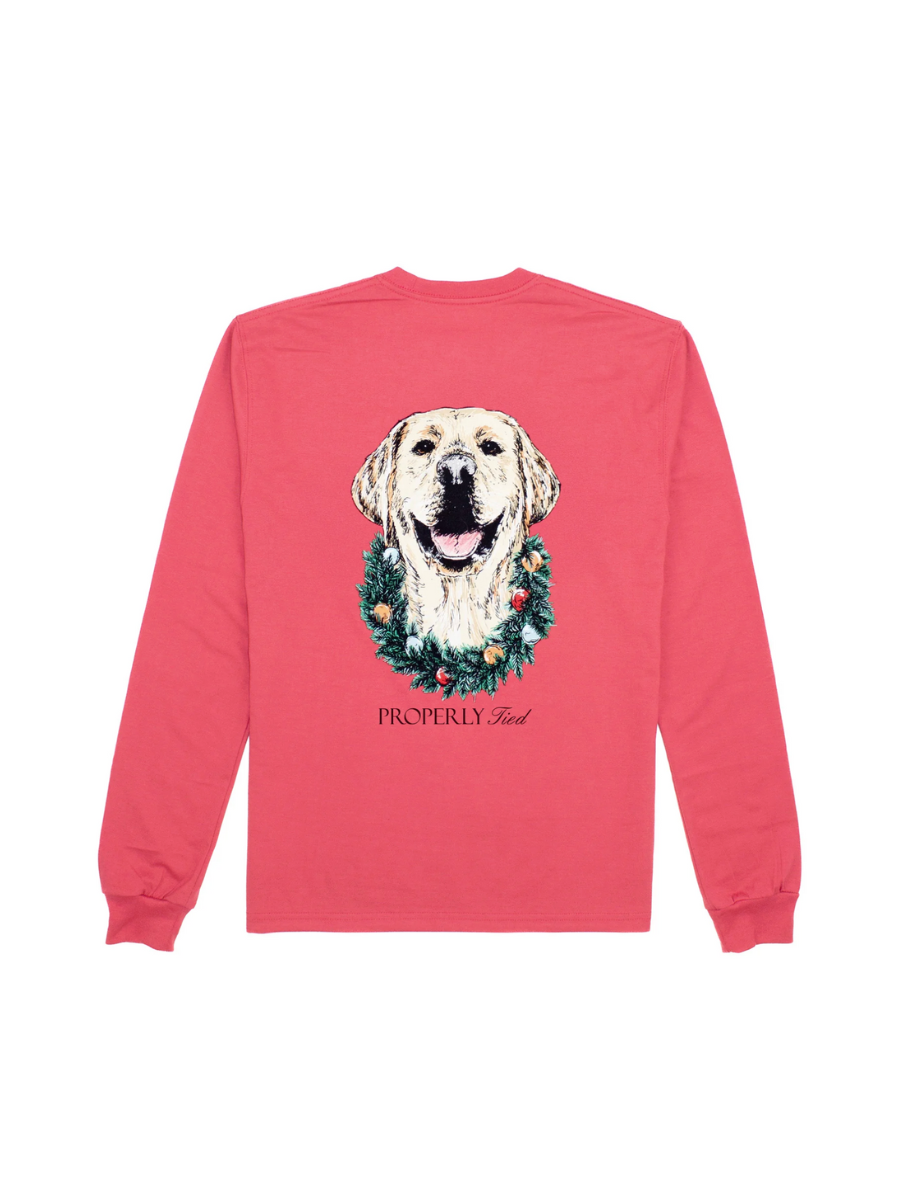 Properly Tied | Deck The Paws L/S Tee