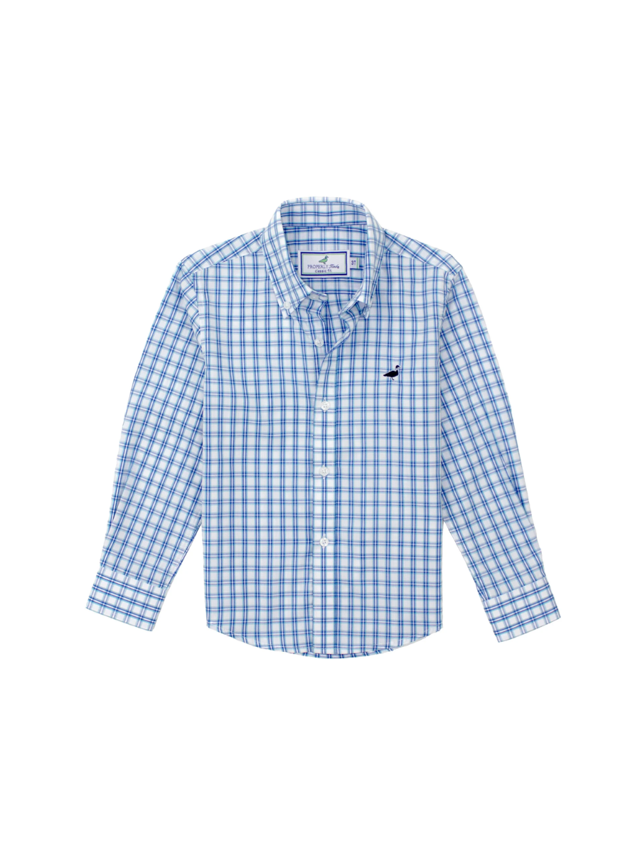 Properly Tied | YOUTH Seasonal Sportshirt - Sailfish