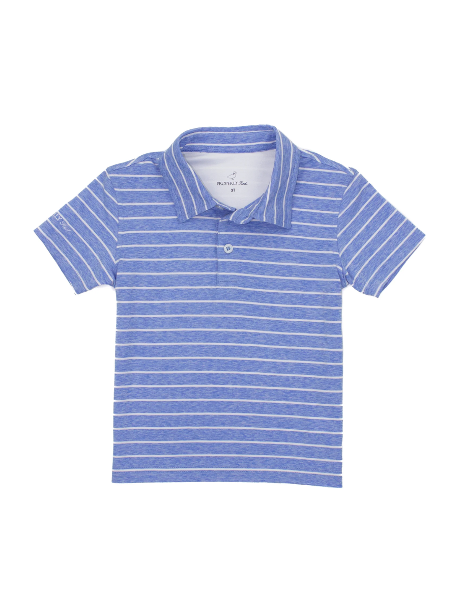 Properly Tied | YOUTH Starboard Polo - Ocean