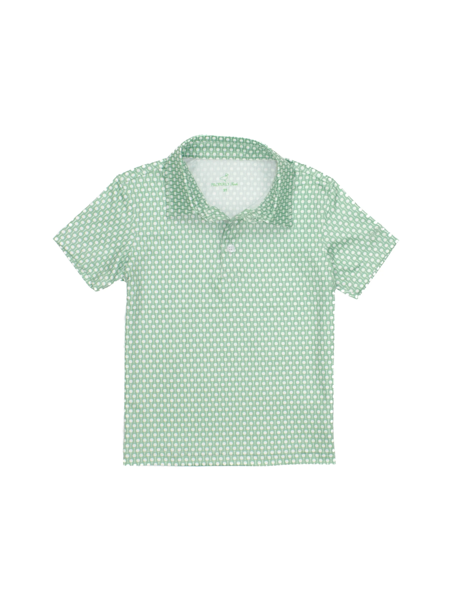 Properly Tied | YOUTH Inlet Polo - Tee Time