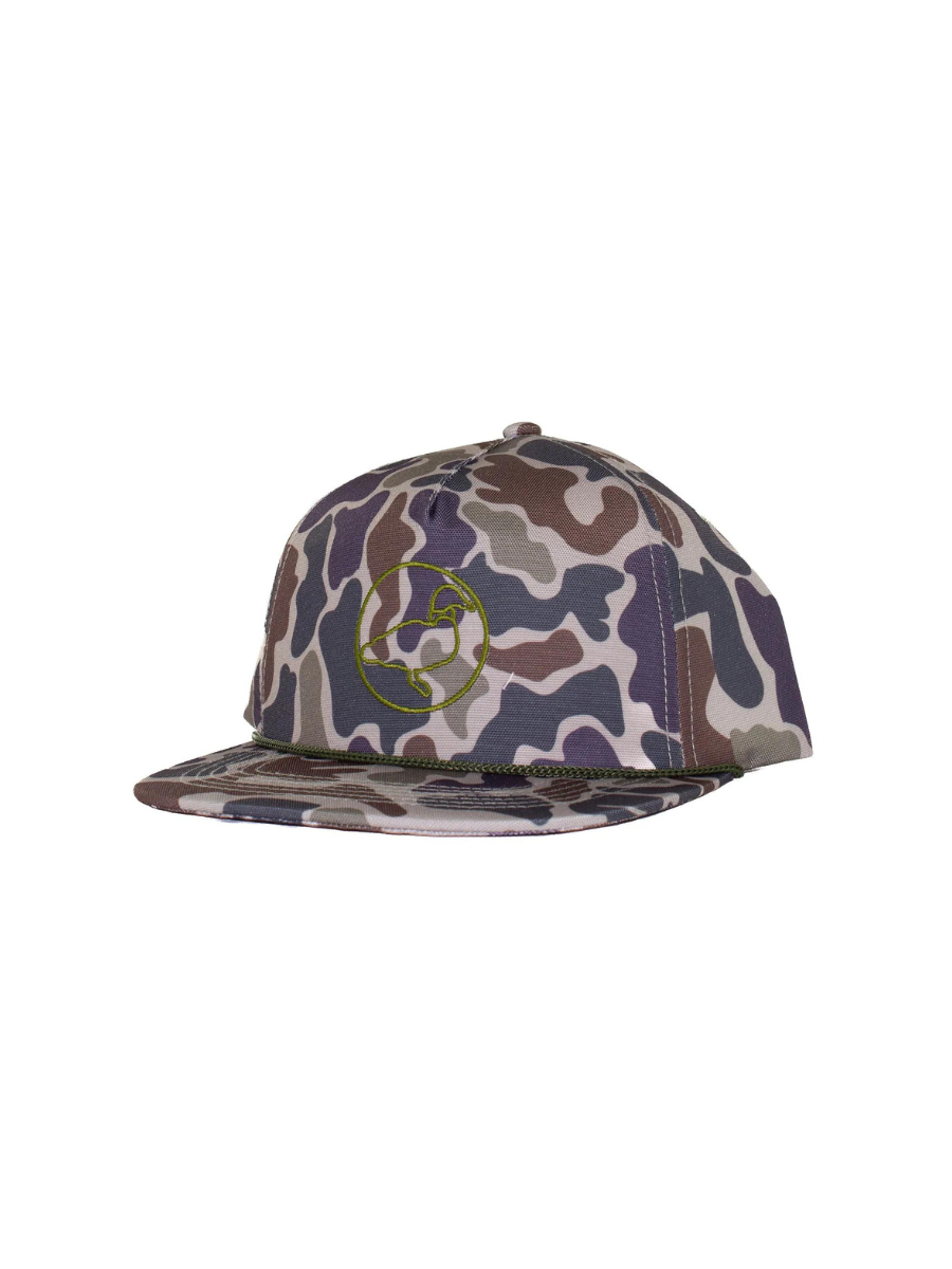 Properly Tied | YOUTH Rope Hat - Vintage Camo