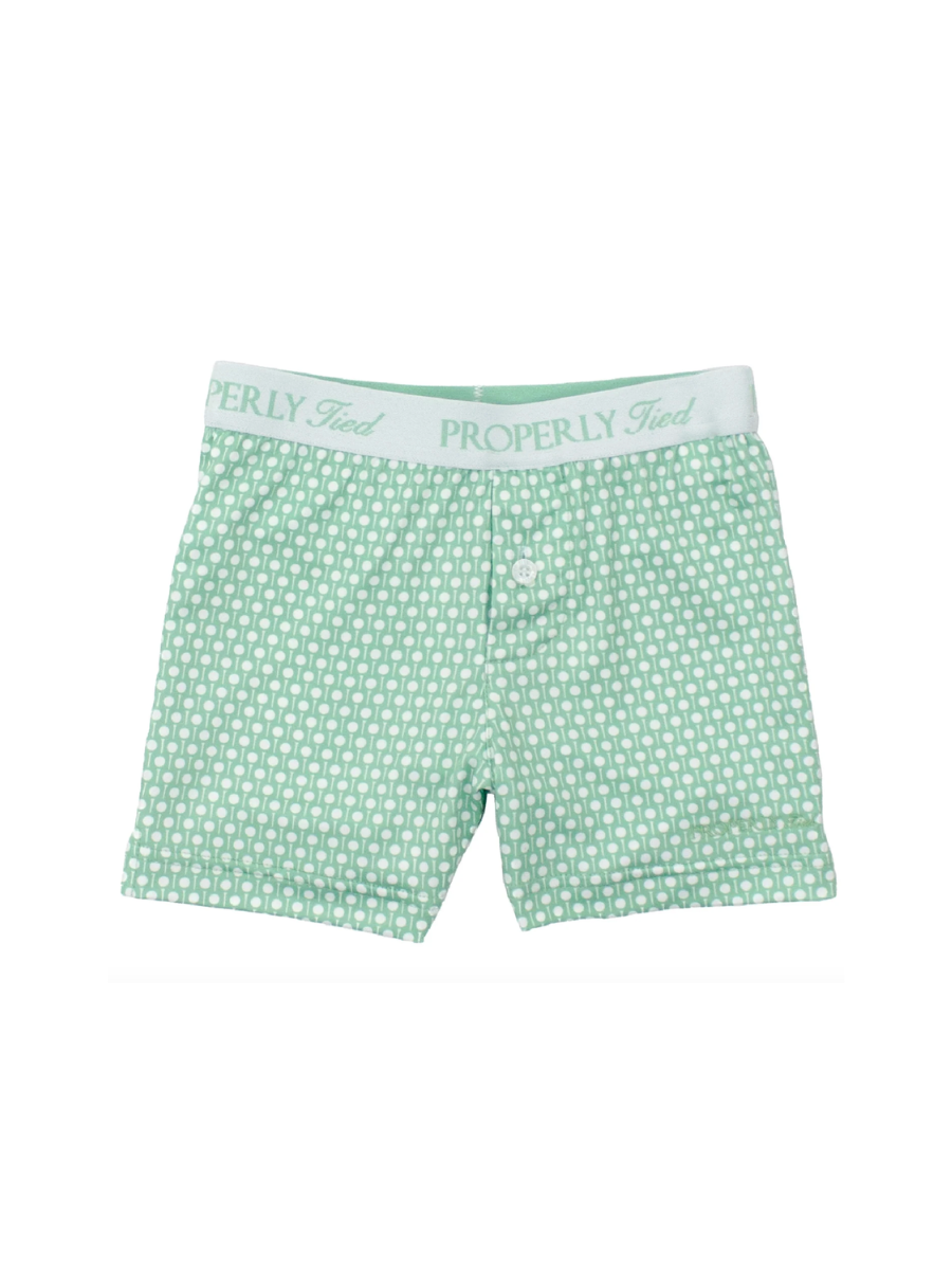 Properly Tied | YOUTH Inlet Boxers - Tee Time