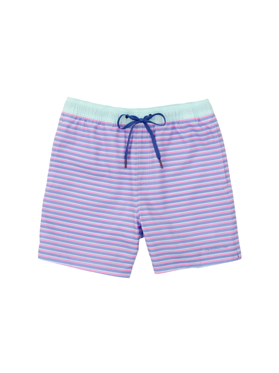 Properly Tied | YOUTH Riviera Swim Trunks - Miami
