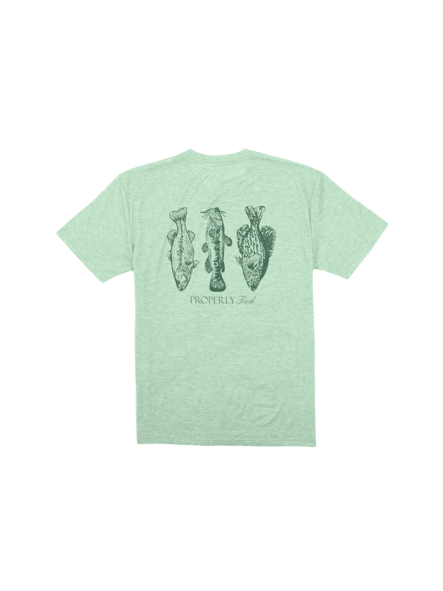 Properly Tied | YOUTH Portland Pocket Tee - Fisherman's Paradise Sage