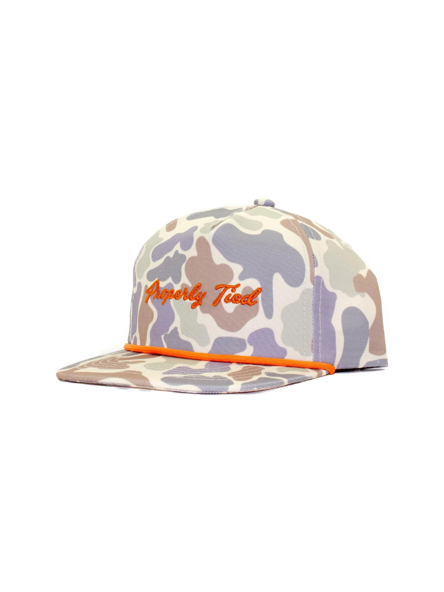 Properly Tied | YOUTH Rope Hat - Field Camo