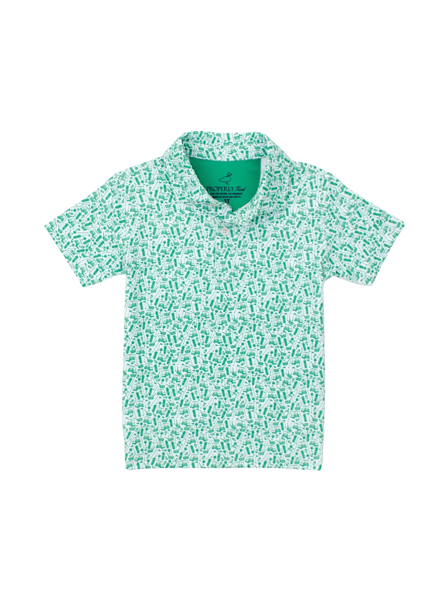 Properly Tied | YOUTH Range Polo - Back Nine