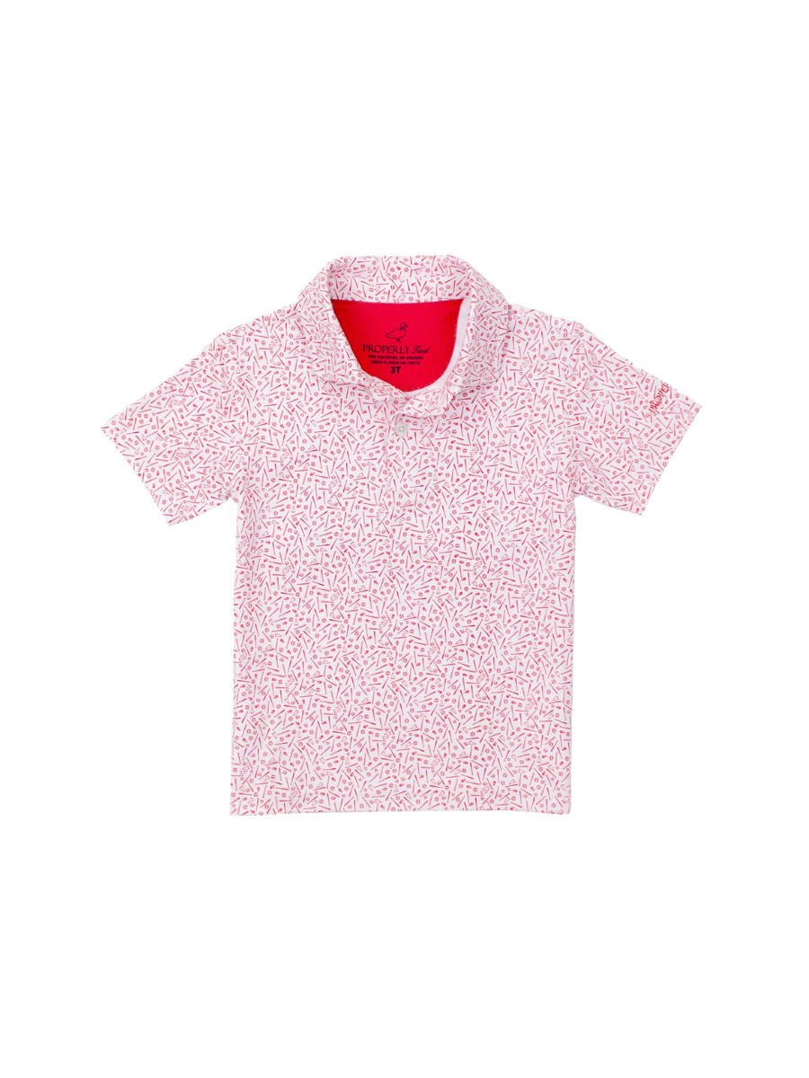 Properly Tied | YOUTH Range Polo - Homerun