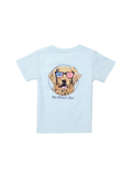Properly Tied | YOUTH Patriot Dog Tee - Periwinkle