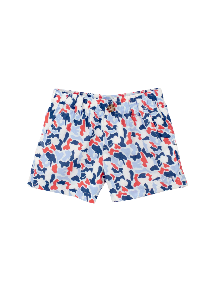 Properly Tied | YOUTH Mallard Short - Americana Camo
