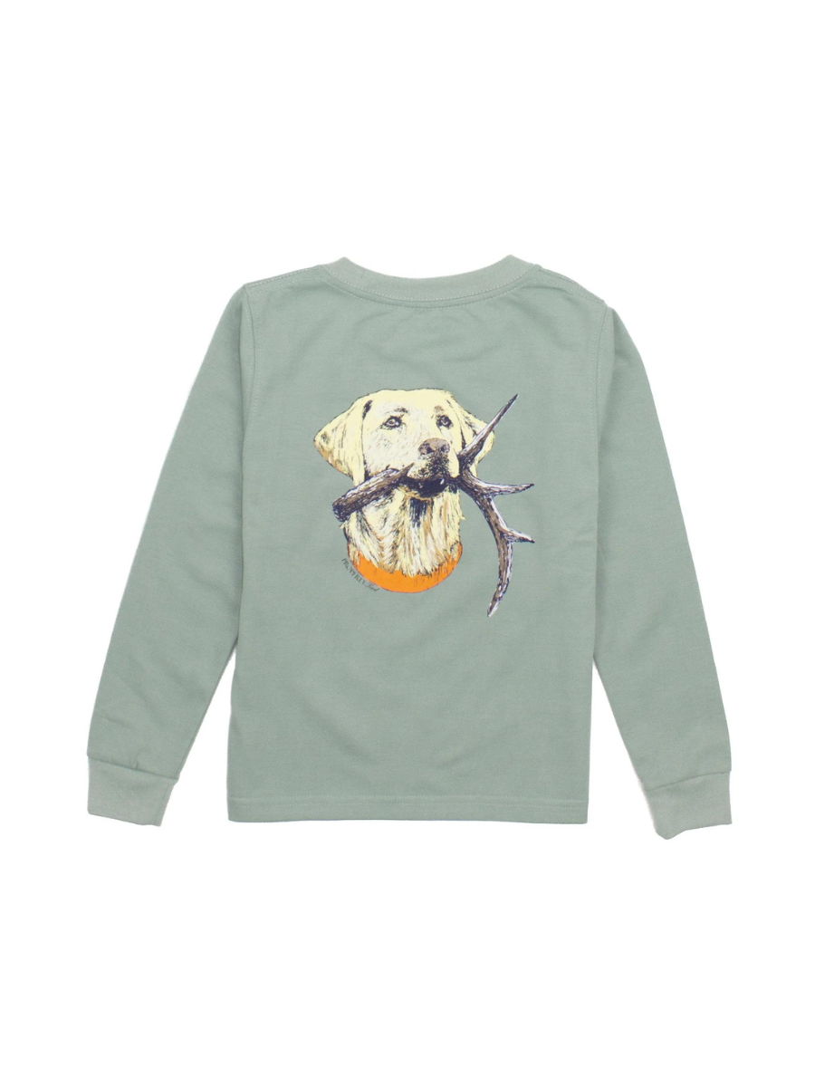 Properly Tied | Antler Lab LS Tee - Sage