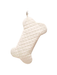 Quilted Dog Bone Stocking Cream Royal Standard Pet Christmas Home Decor Jincy's