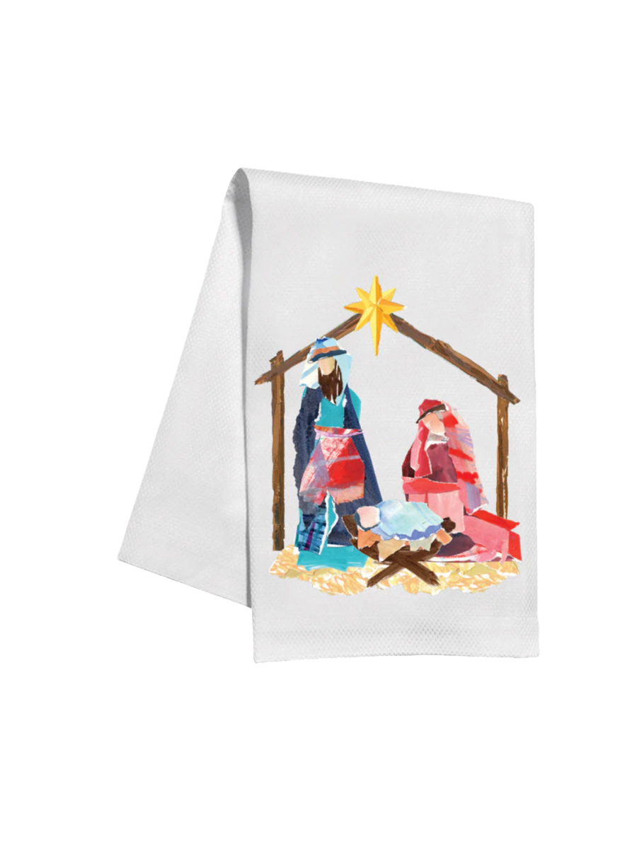Rosanne Beck | Kitchen Towel - Nativity Scene