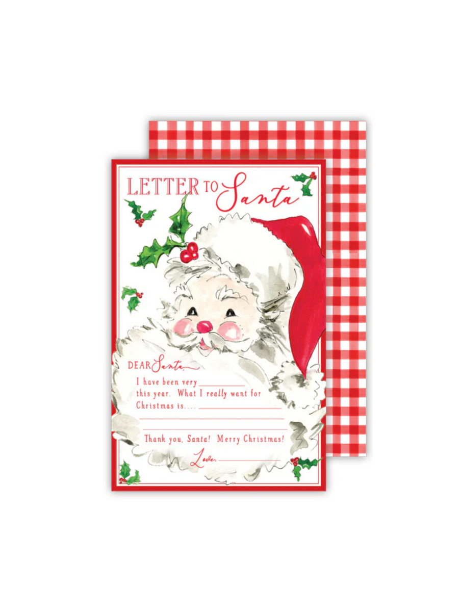 Rosanne Beck | Red Santa Letter to Santa