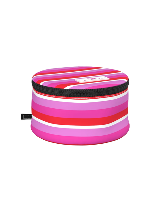 SCOUT | 3 Way Toiletry Bag - Love Actually red pink white stripe womens jincy's 
