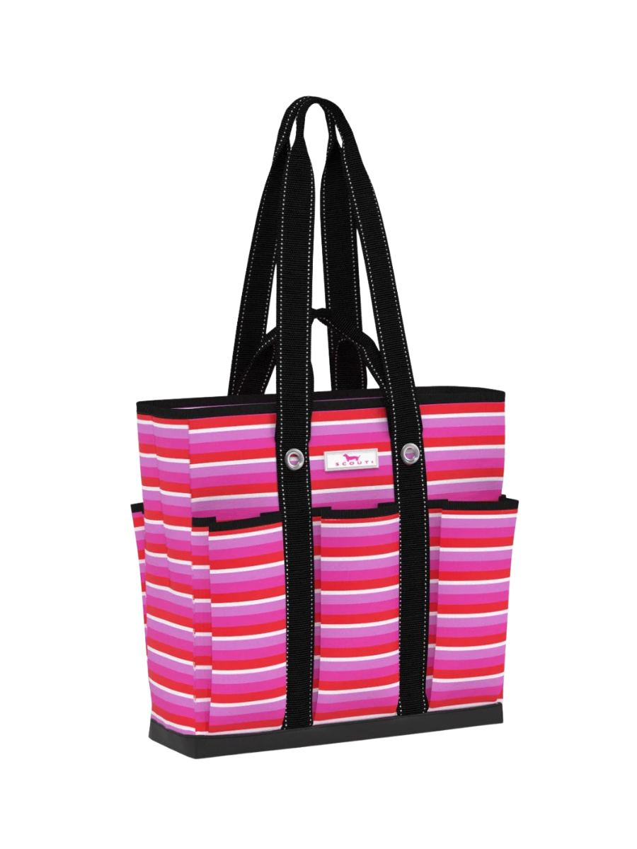 SCOUT | Rocket Pocket Tote - Love Actually white pink red womens jincy's