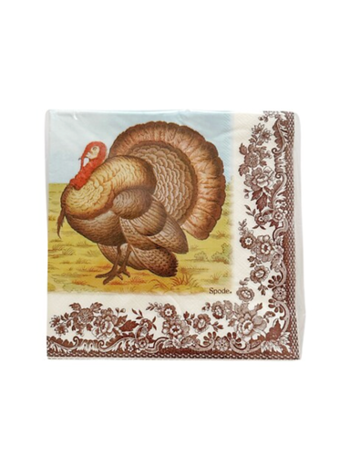 spode disposable lunch napkins turkey thanksgiving fall home gift jincy's