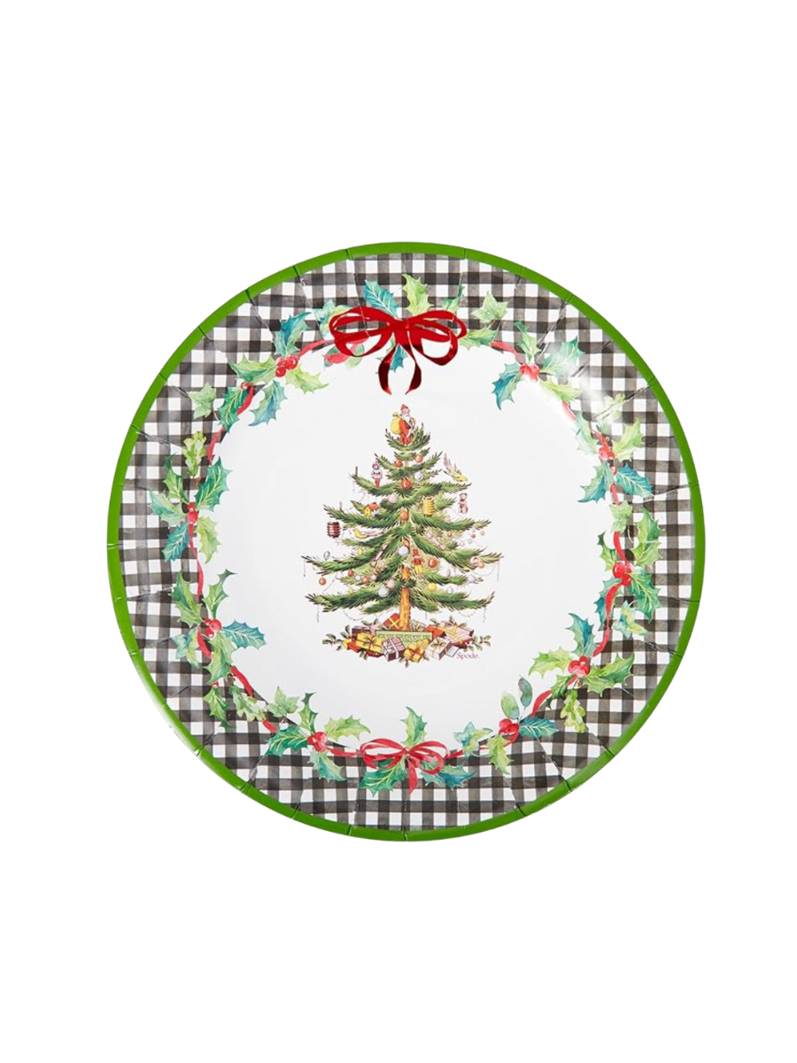 SPODE | Holiday Nutcracker Disposable Dinner Plate