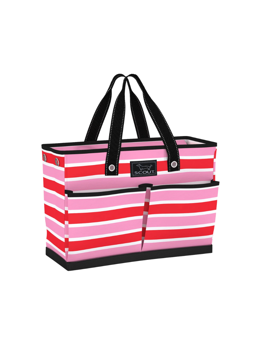 SCOUT | Ben Pocket Tote - Candy Striper 
