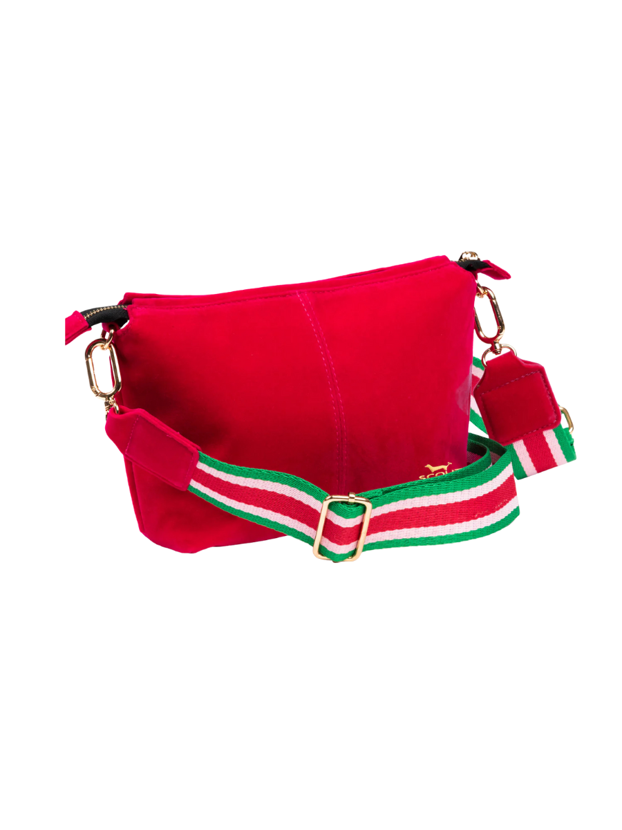 SCOUT | Emily Crossbody - Pink Velvet 