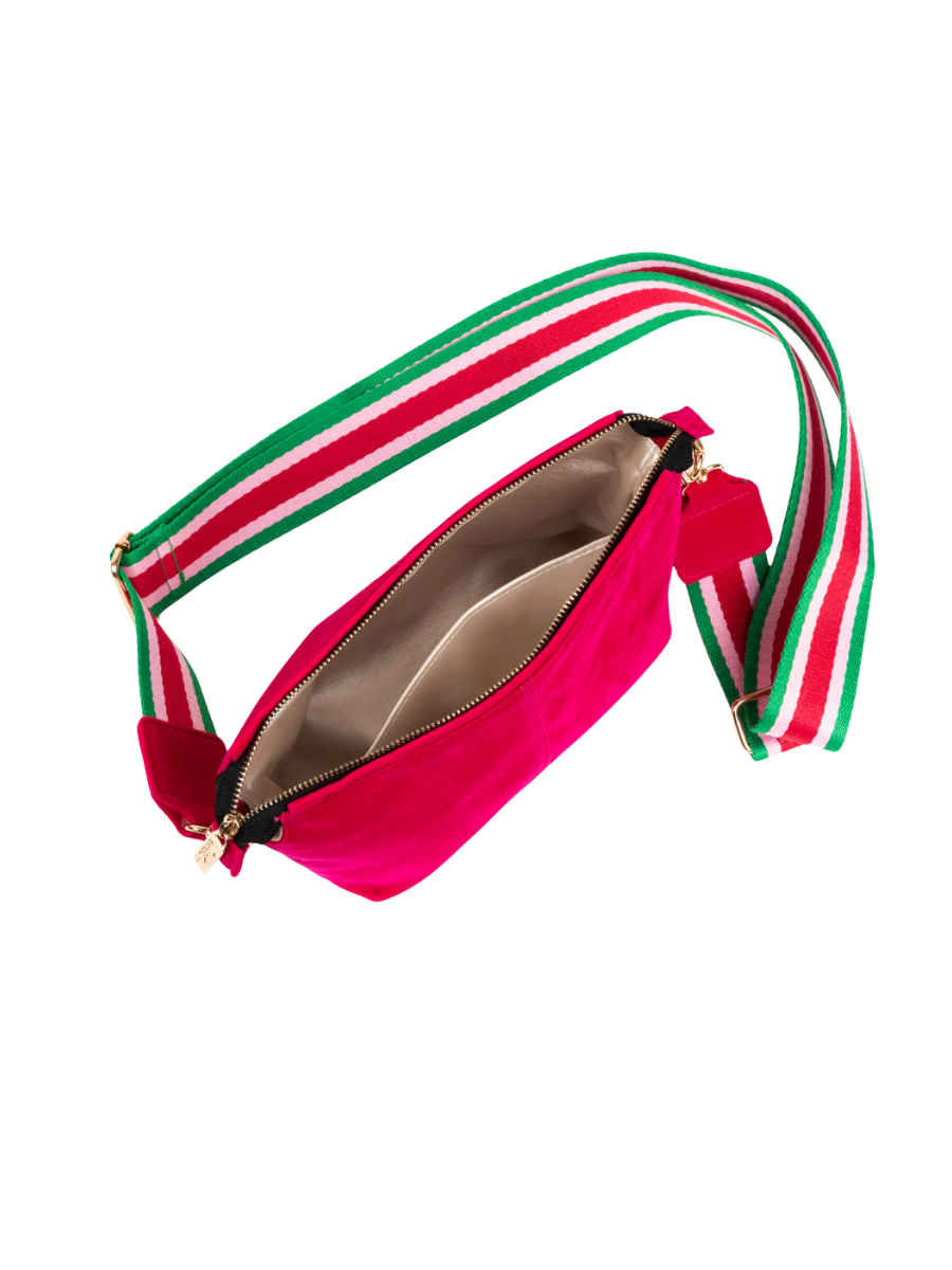 SCOUT | Emily Crossbody - Pink Velvet 