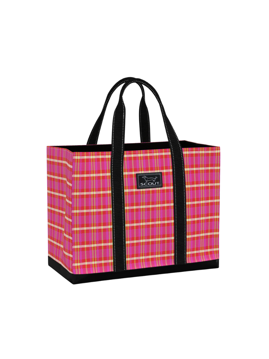 SCOUT | Original Deano Tote Bag - Sweet Tartan