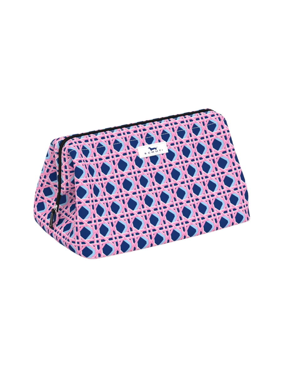 SCOUT | Big Mouth Makeup Bag - Wisteria Cane