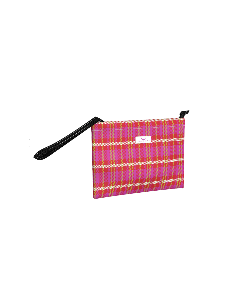 SCOUT | Cabana Clutch Wristlet - Sweet Tartan